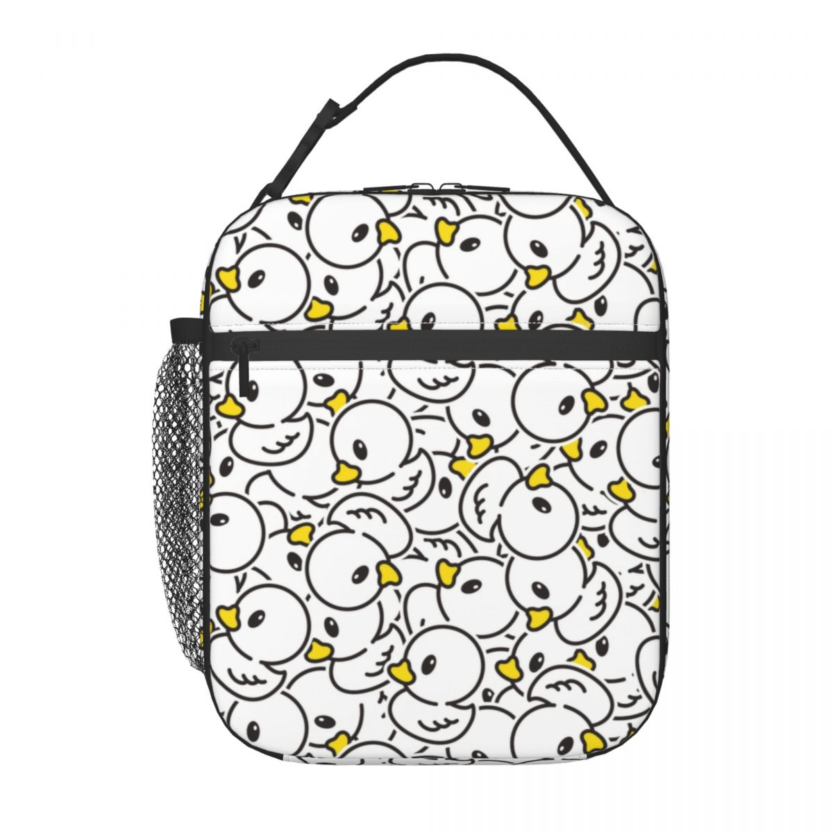 Food Storage Yellow - Lancheira feminina com estampa de pato