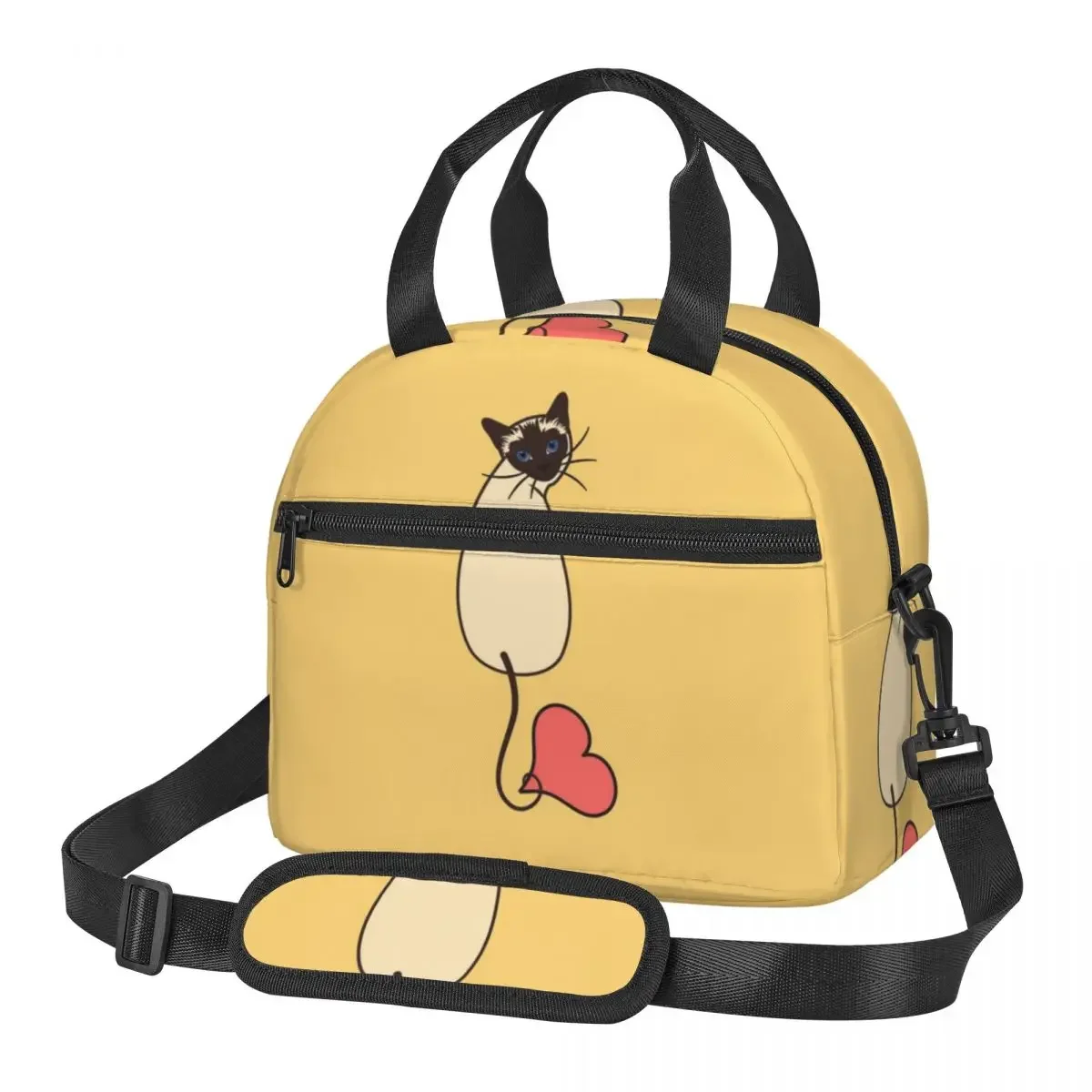 Food Storage Yellow - Bolsa térmica isolada para almoço, modelo