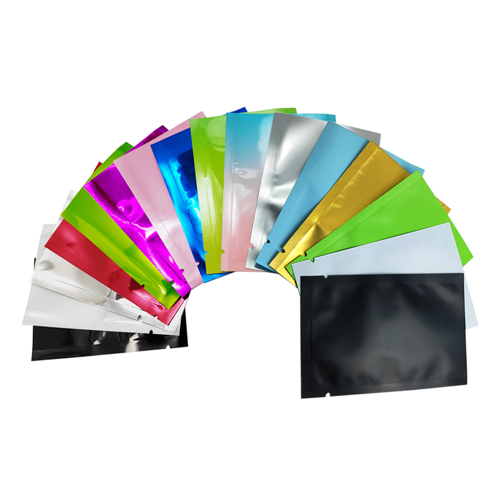 Food Storage In Mylar Bags - 200 pçs varejo aberto superior mylar