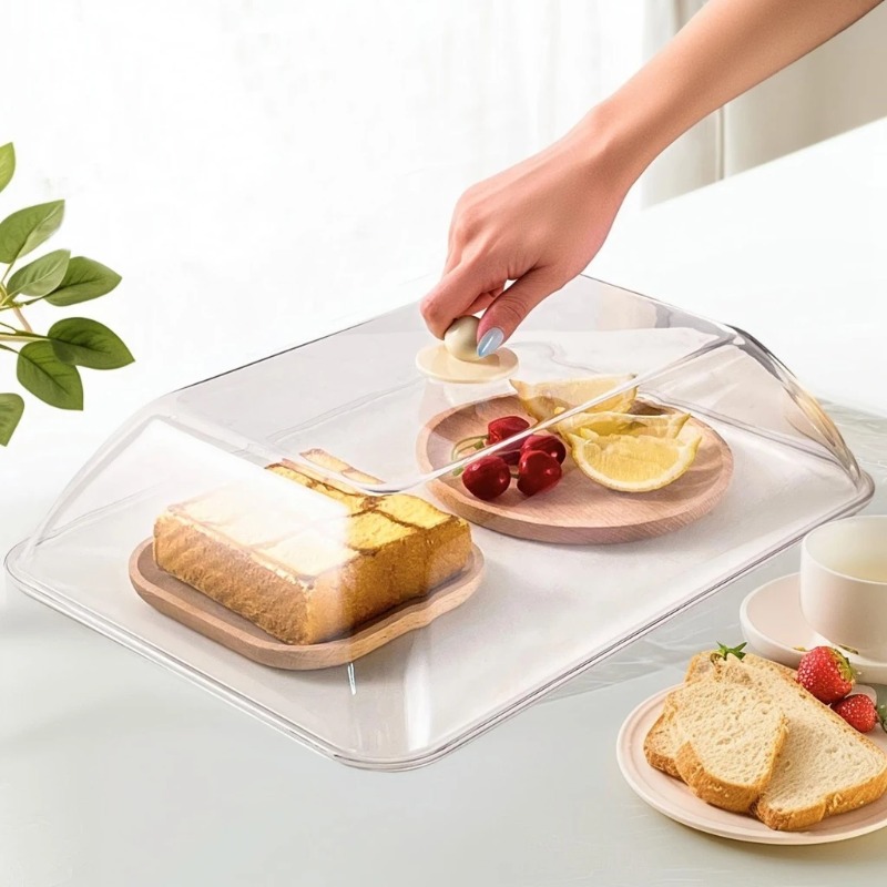 Food Storage And Preservation - WORTHBUY Tampa de Plástico Reutilizável Transparente