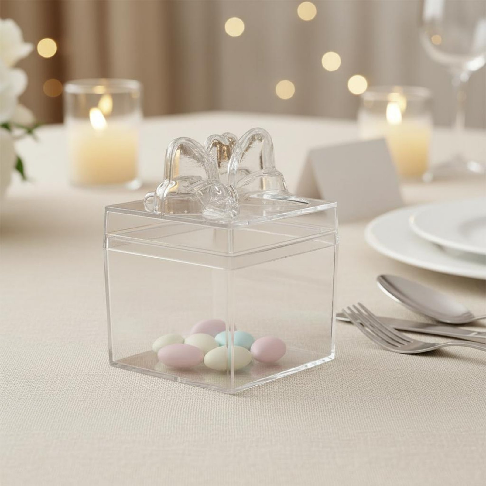 Food Storage For - Caixa de Plástico Transparente para Doces
