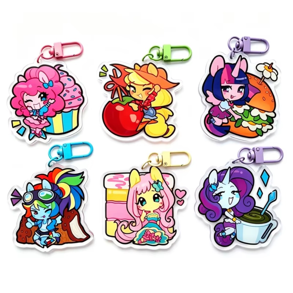 Food Storage For - Chaveiro de Acrílico - Applejack, Twilight