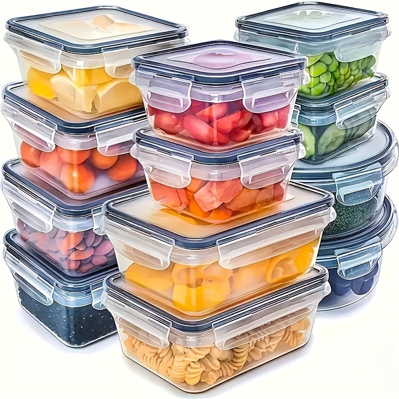 Food Storage Utensils - Conjunto de 8 Peças Inclui 4