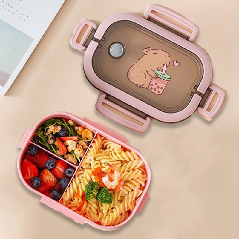 Food Storage And Preservation - Capivara bento lancheira anime animais impressão