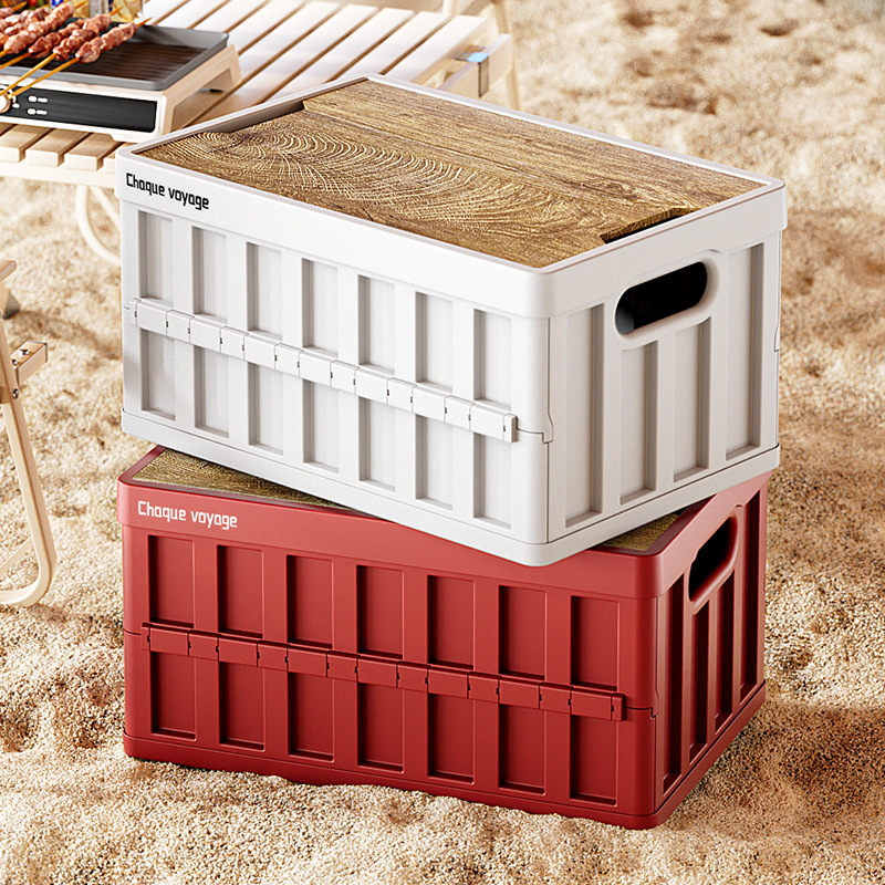 Food Storage Containers Xl - Caixa de Armazenamento Dobrável com Tampa,