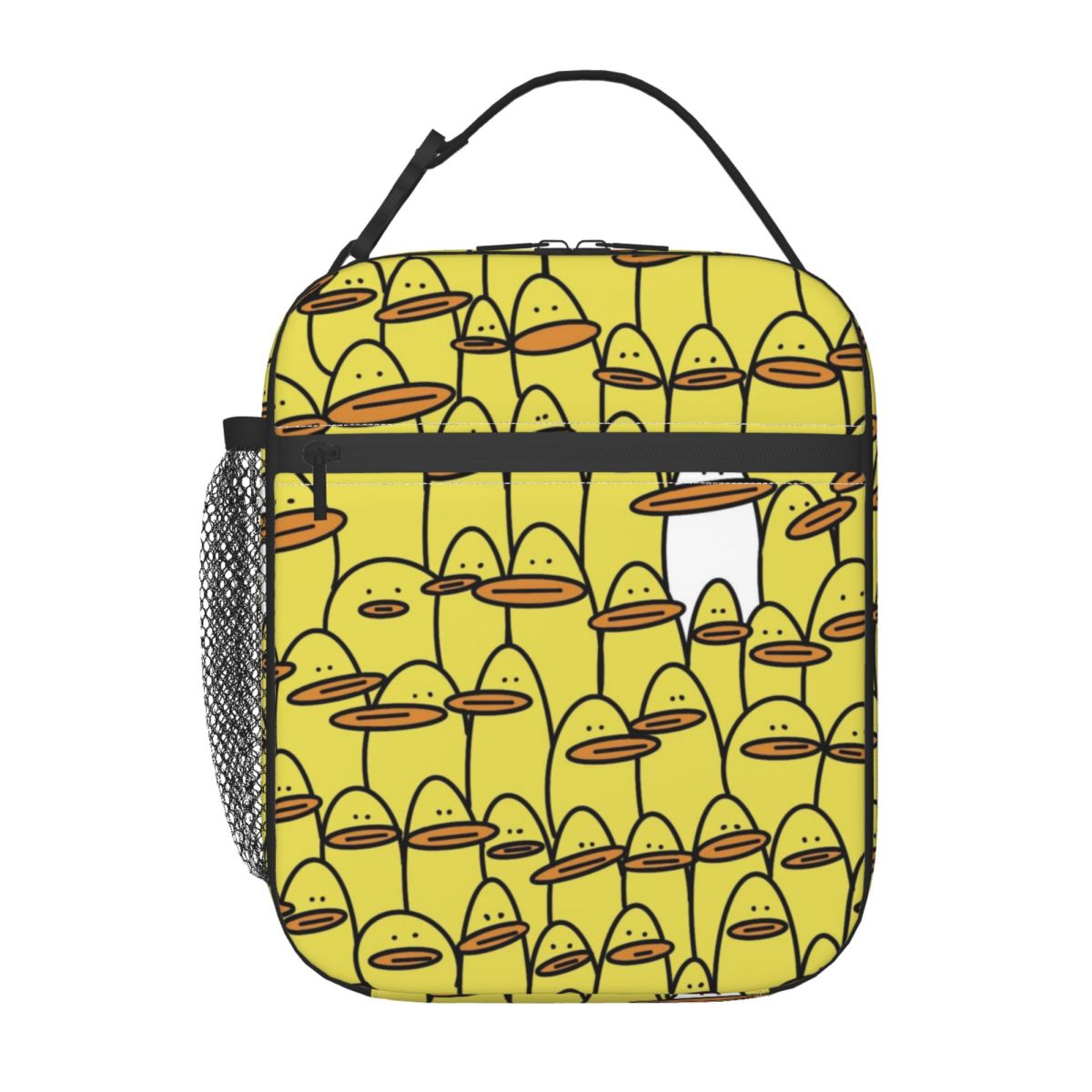 Food Storage Yellow - Sacola de almoço isolada gótica de