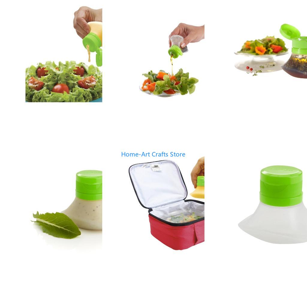 Salad Dressing Bottle - Y3NA Squeeze Salad Dressing Bottles Portátil