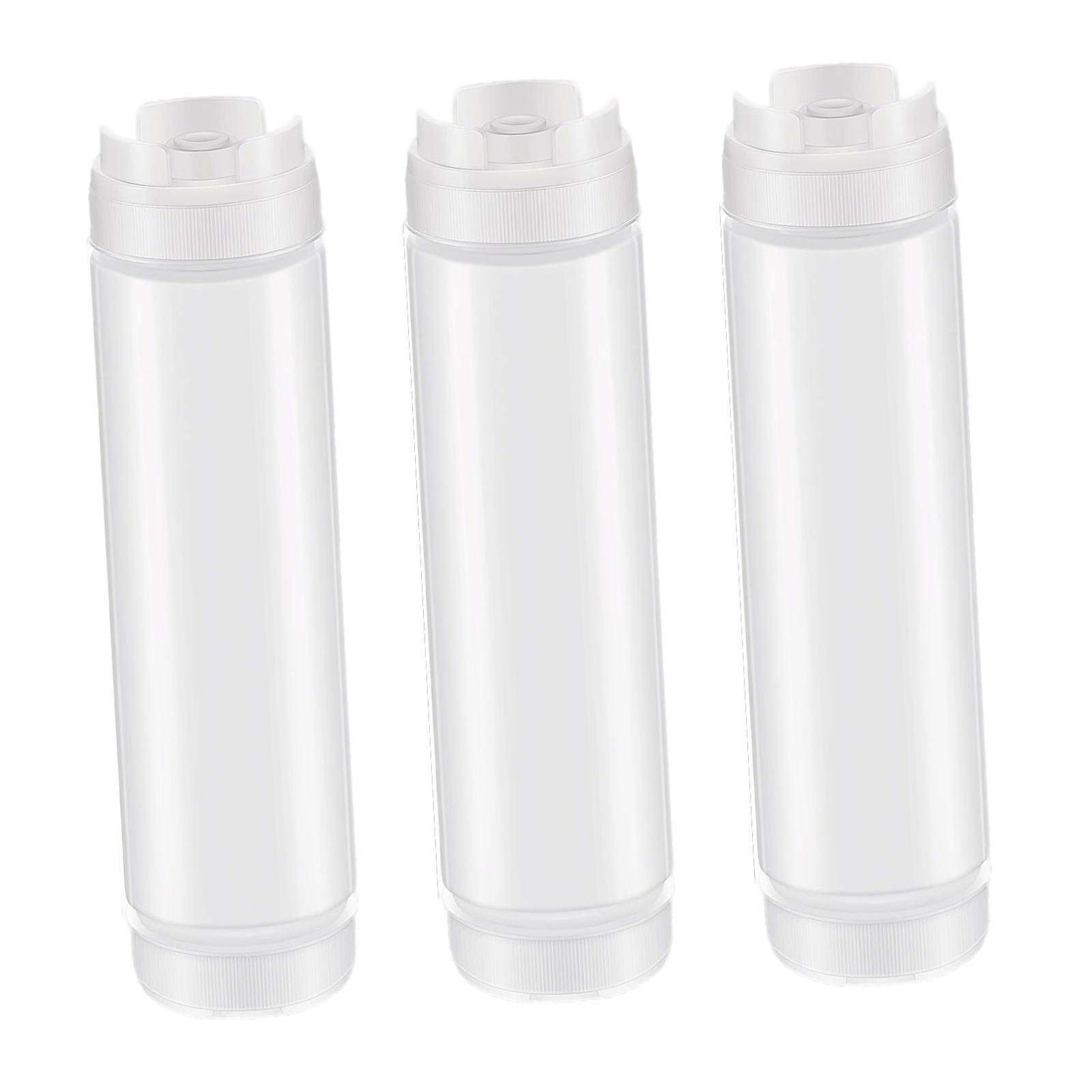 3 Peças de Frascos Vazios para - Salad Dressing Bottle avaliação e preço