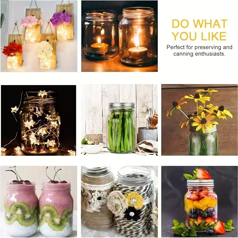 Conjunto de 6 ou 12 Potes de V - Salad Dressing Bottle avaliação e preço