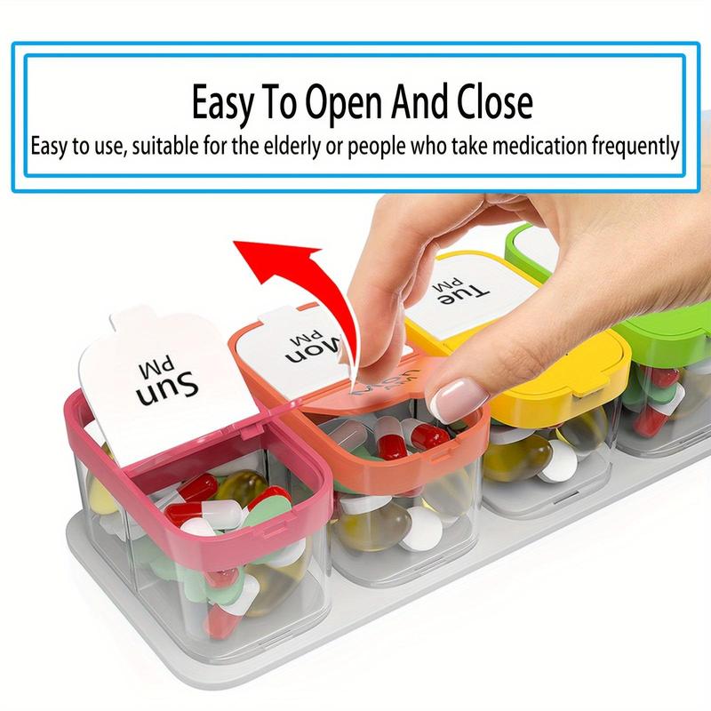 1 pçs grande 7 dias organizado - Food Storage Containers Xl avaliação e preço