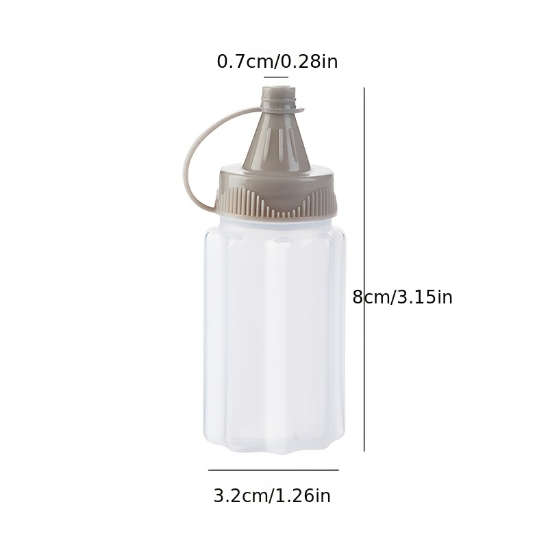 2 Frascos Mini de Plástico par - Salad Dressing Bottle avaliação e preço