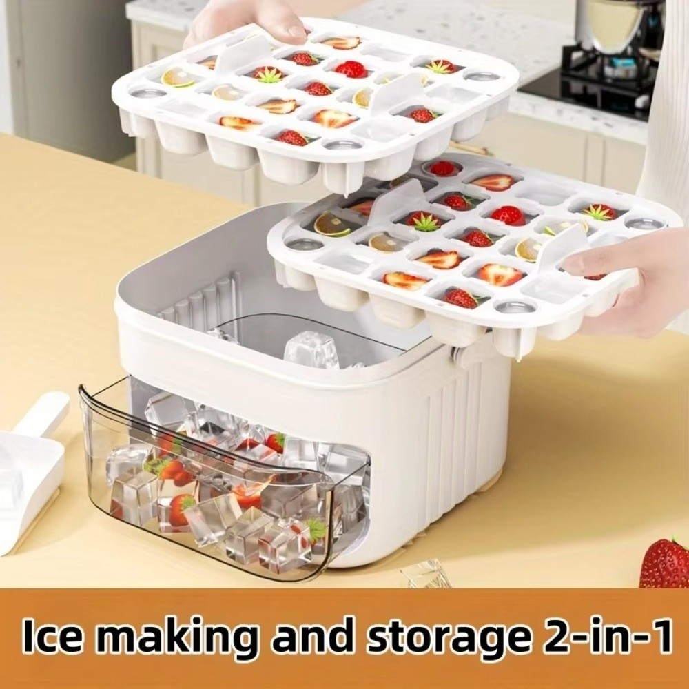 Máquina de Fazer Gelo com Capa - Food Storage Containers Xl avaliação e preço