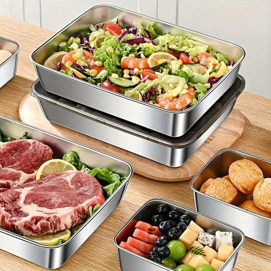 Conjunto de 5 Recipientes de A - Food Storage Containers Xl avaliação e preço