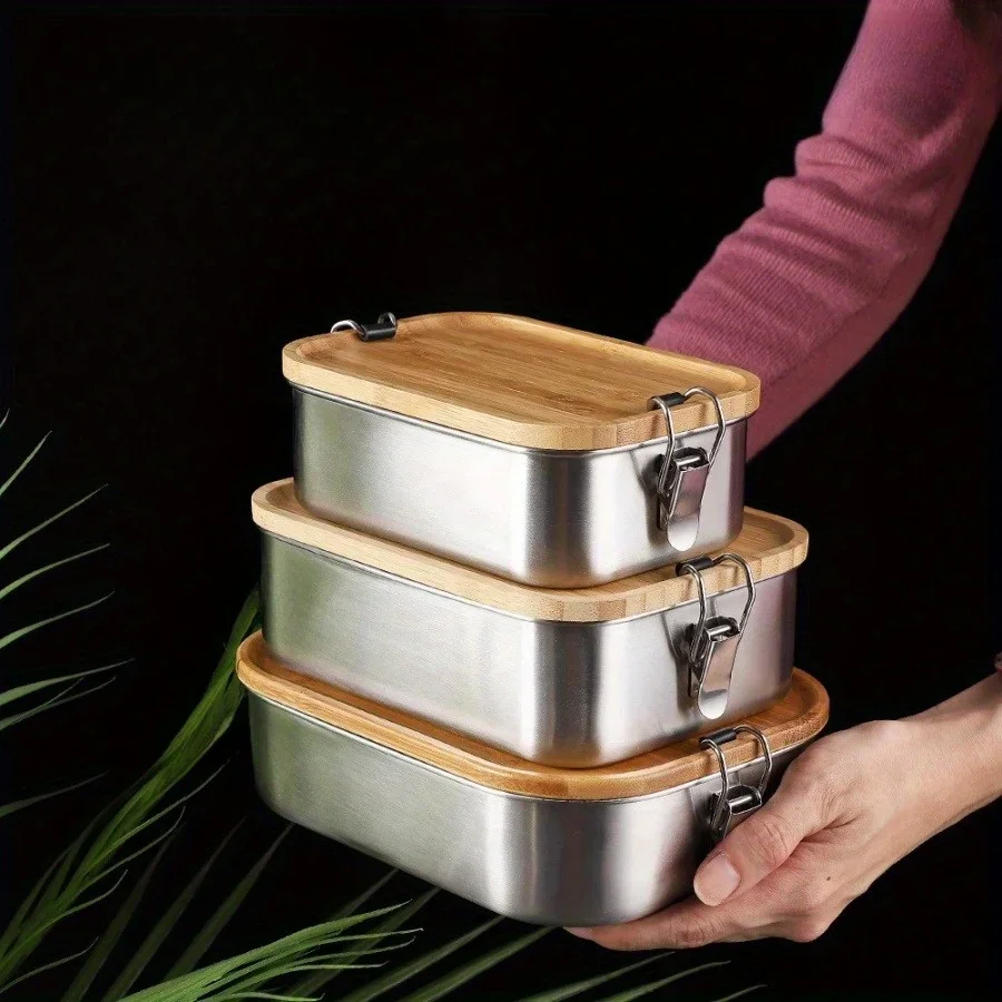 Nova Lancheira de Aço Inoxidáv - Food Storage And Preservation avaliação e preço