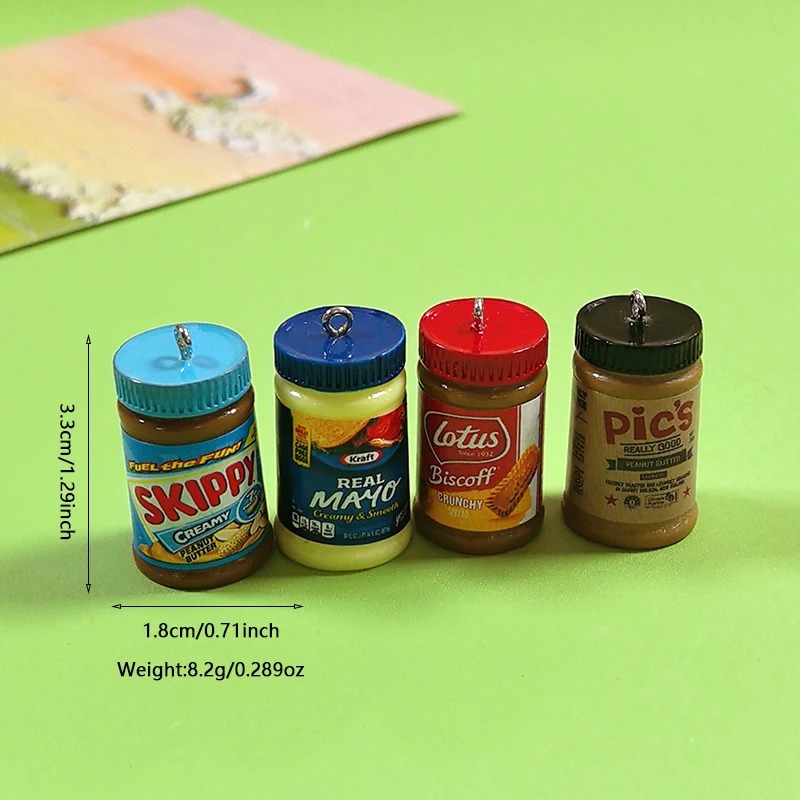 Pingentes de Resina 3D em Mini - Salad Dressing Bottle avaliação e preço