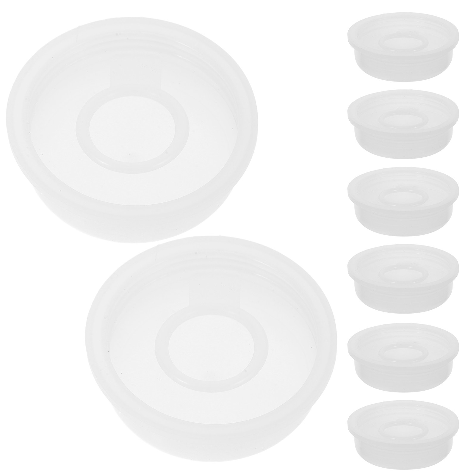 10 Peças de Tampas Plásticas p - Food Storage For avaliação e preço