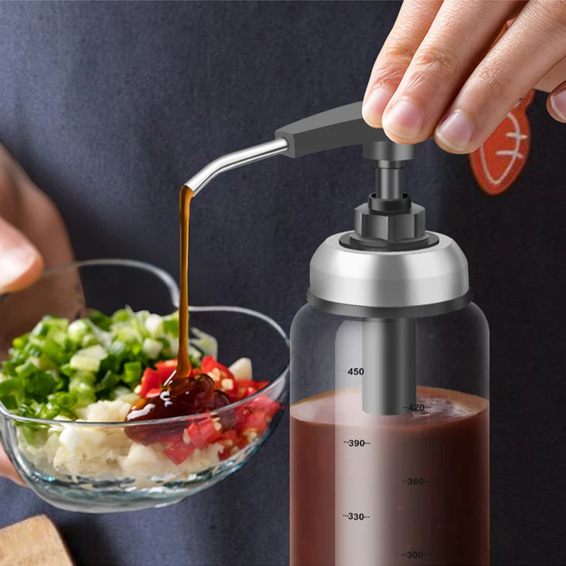 Garrafa de óleo de vidro cozin - Salad Dressing Bottle avaliação e preço