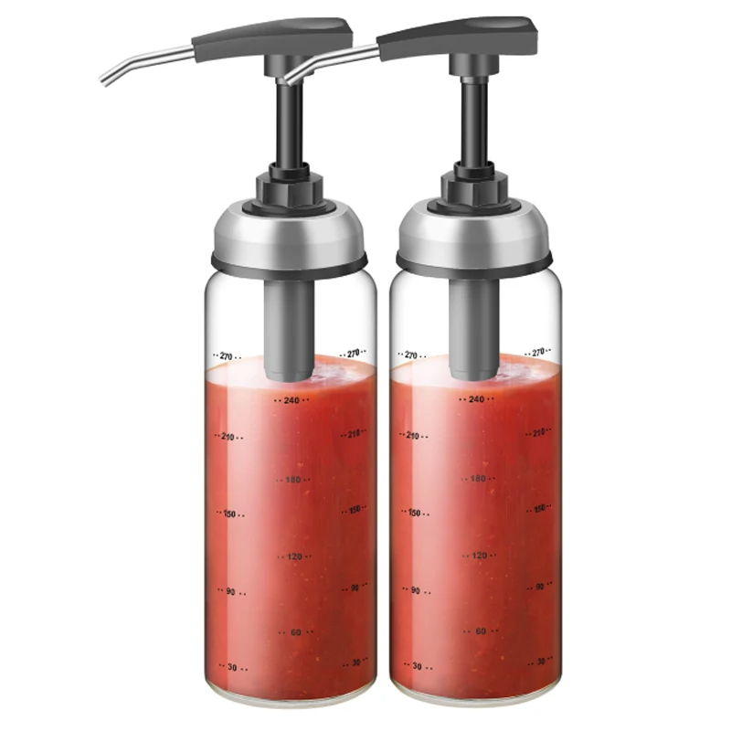 Garrafa de óleo de vidro cozin - Salad Dressing Bottle avaliação e preço