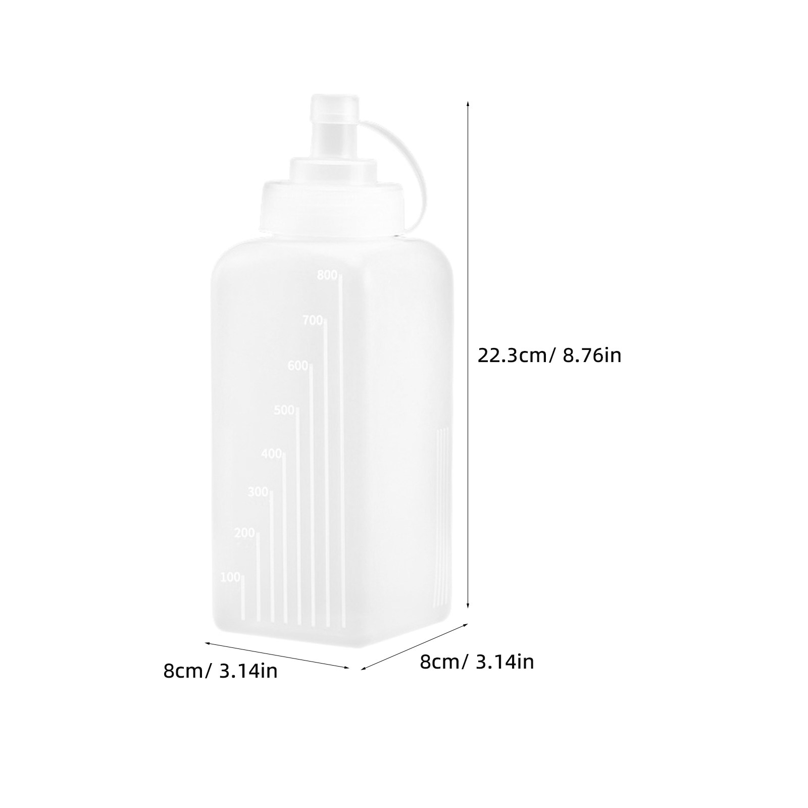 2 Peças de Garrafas Plásticas  - Salad Dressing Bottle avaliação e preço