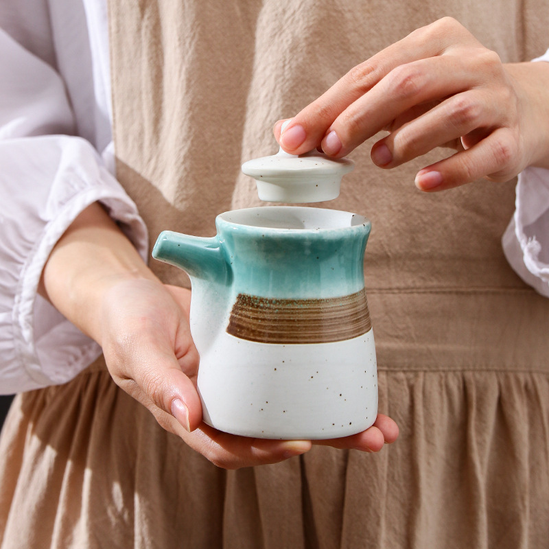 Garrafa de tempero de cerâmica - Salad Dressing Bottle avaliação e preço