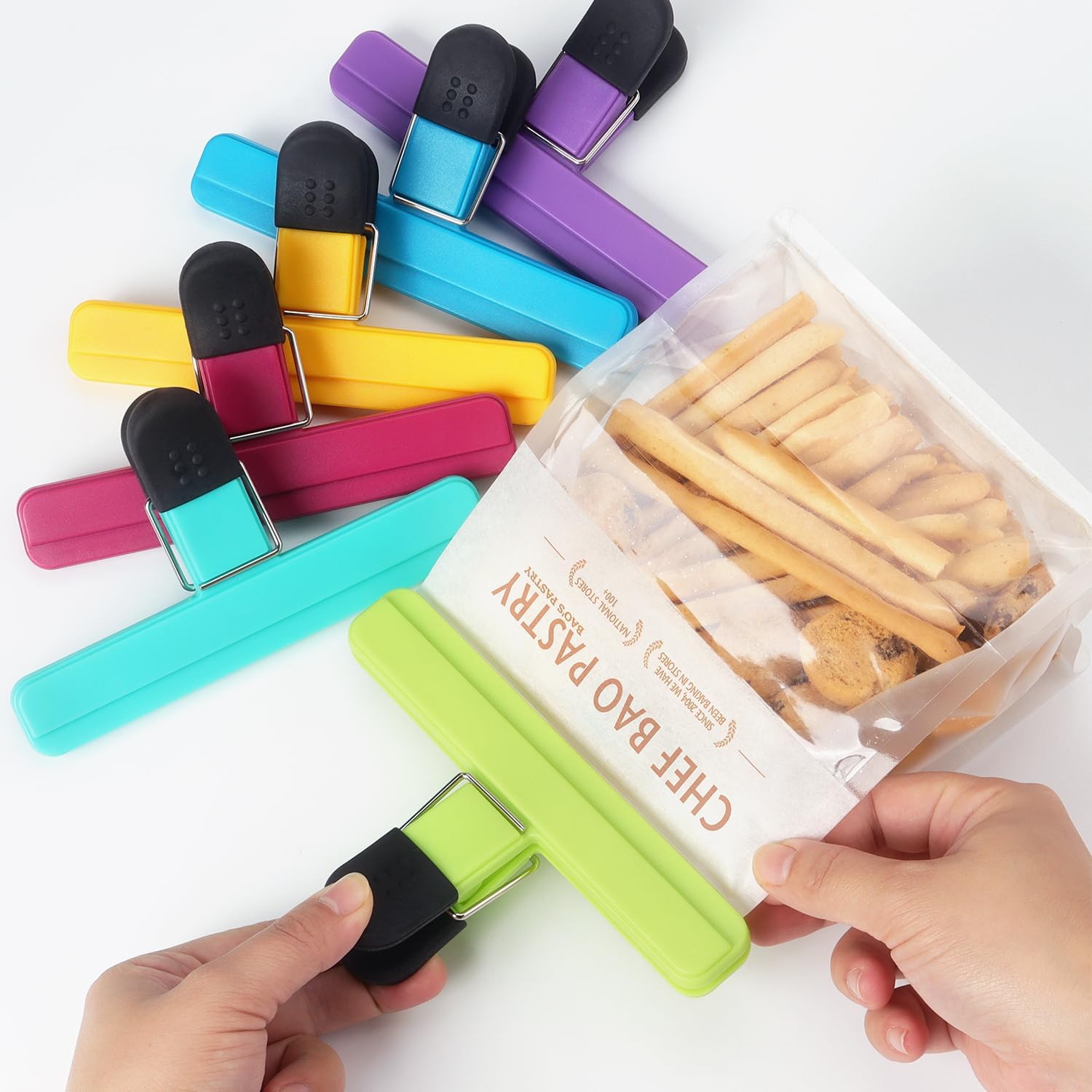 3-12 pçs clipe de vedação mult - Food Storage Utensils avaliação e preço