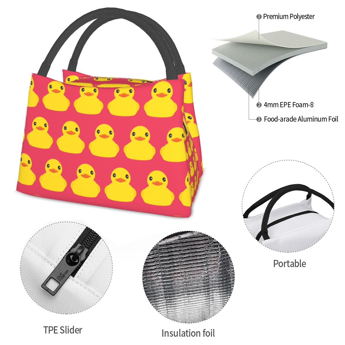 Bolsa térmica clássica amarela - Food Storage Yellow avaliação e preço