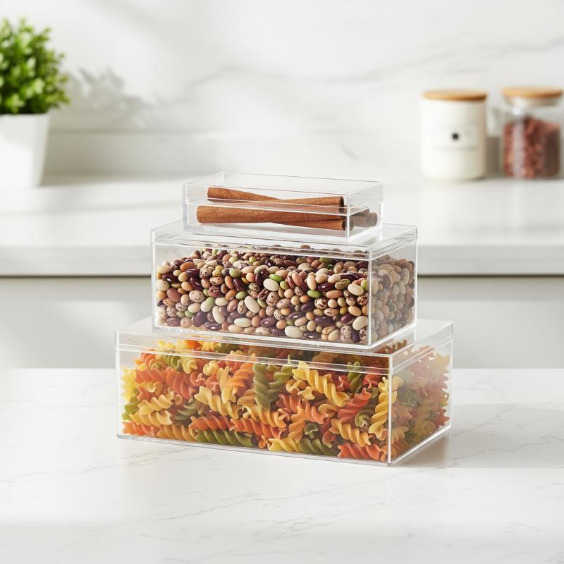 Caixa de Armazenamento Retangu - Food Storage In Plants avaliação e preço
