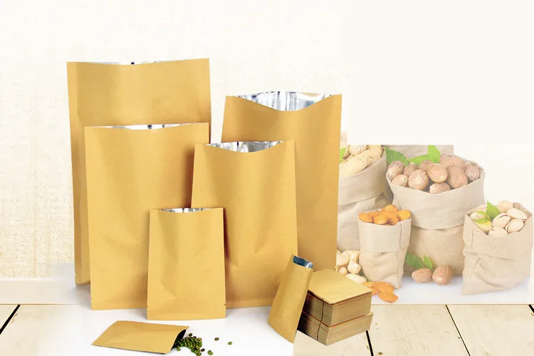 100 pçs/lote 11*16cm calor sel - Food Storage In Mylar Bags avaliação e preço