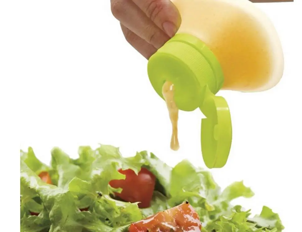 Molho de silicone garrafa espr - Salad Dressing Bottle avaliação e preço