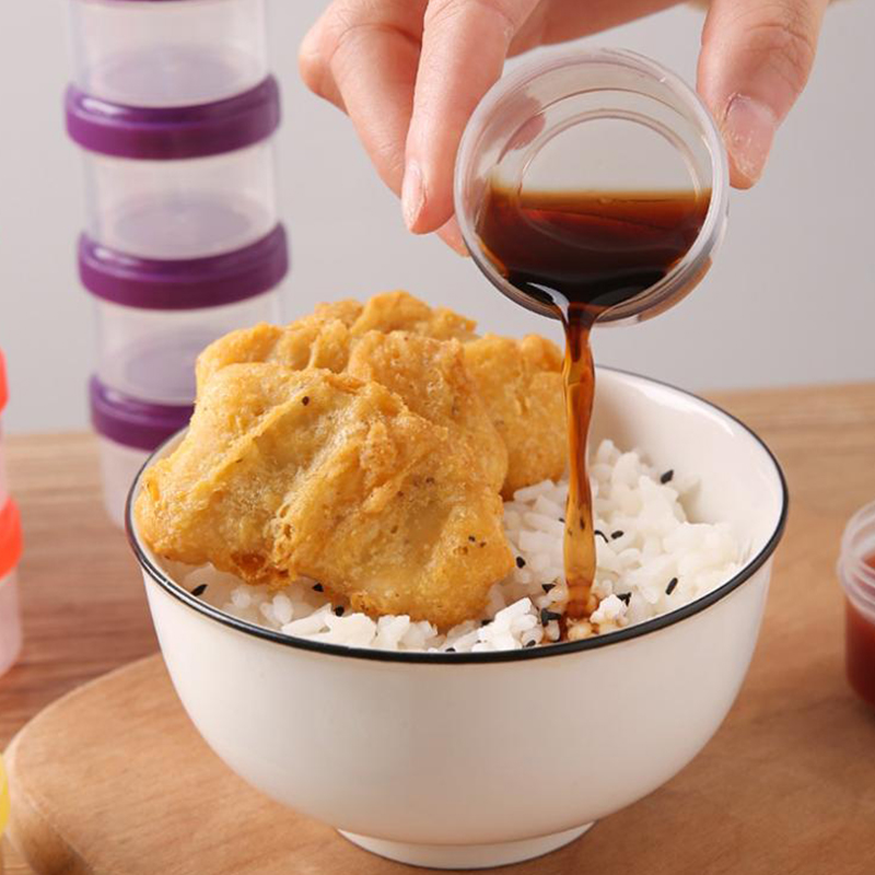 4 recipientes de 35ml para mol - Salad Dressing Bottle avaliação e preço