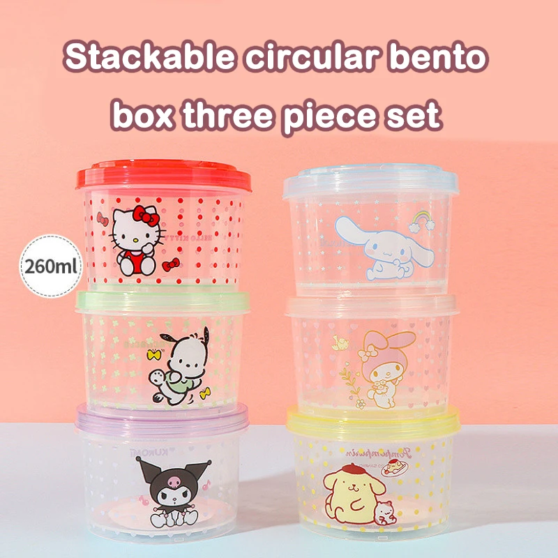 Conjunto de Caixa Bento Kitty  - Food Storage Room avaliação e preço