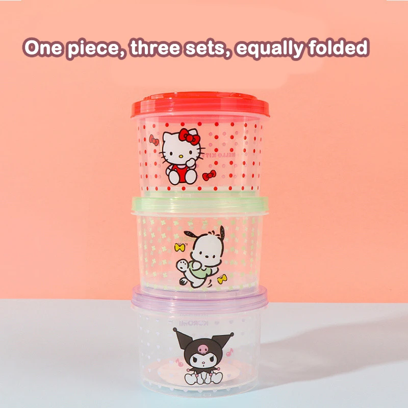 Conjunto de Caixa Bento Kitty  - Food Storage Room avaliação e preço